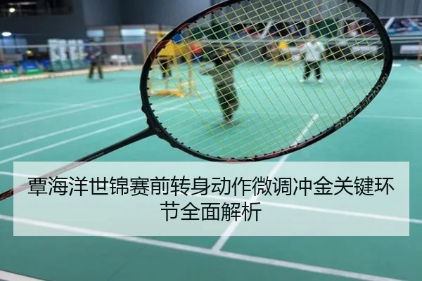 覃海洋世锦赛前转身动作微调冲金关键环节全面解析