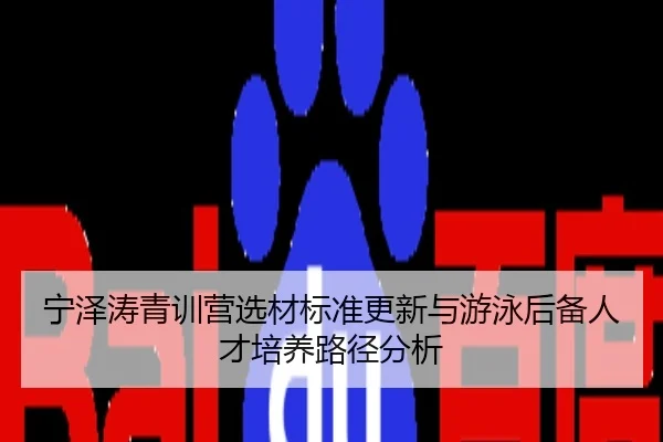 宁泽涛青训营选材标准更新与游泳后备人才培养路径分析